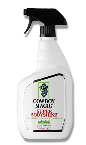 Revitalize Your Horse's Hair with Cowboy Magic Spray